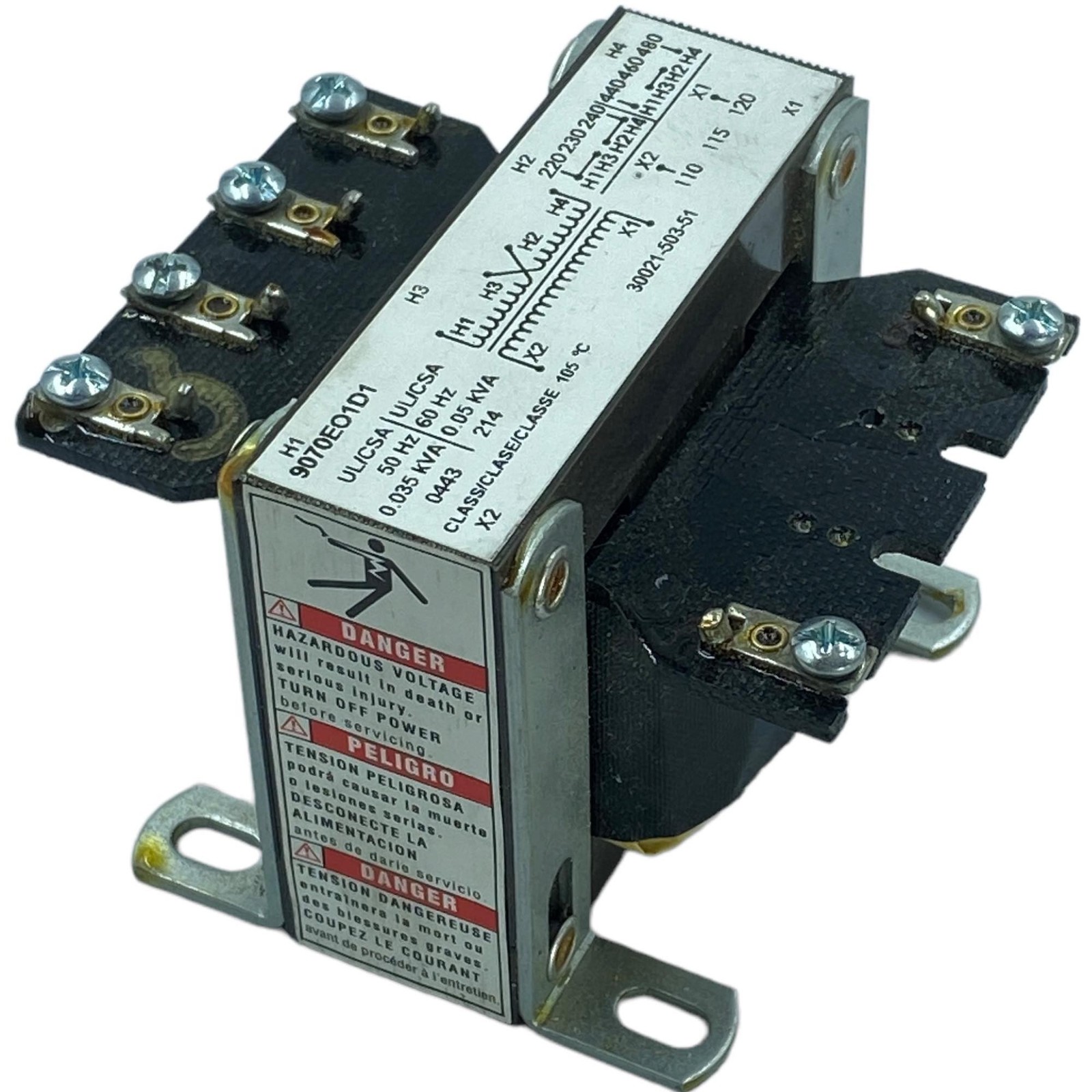9070EO1D1 Square D Industrial Control Transformer 220/240V