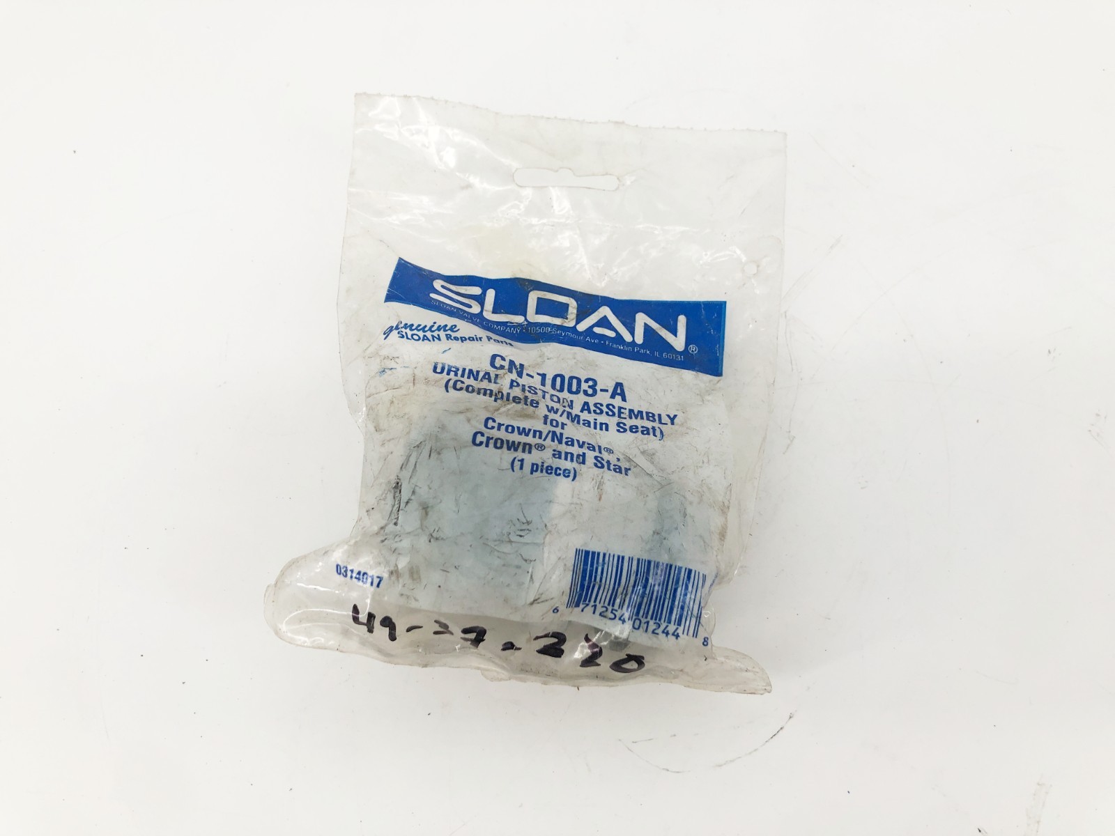 New Sloan CN-1003-A Urinal Piston Assembly