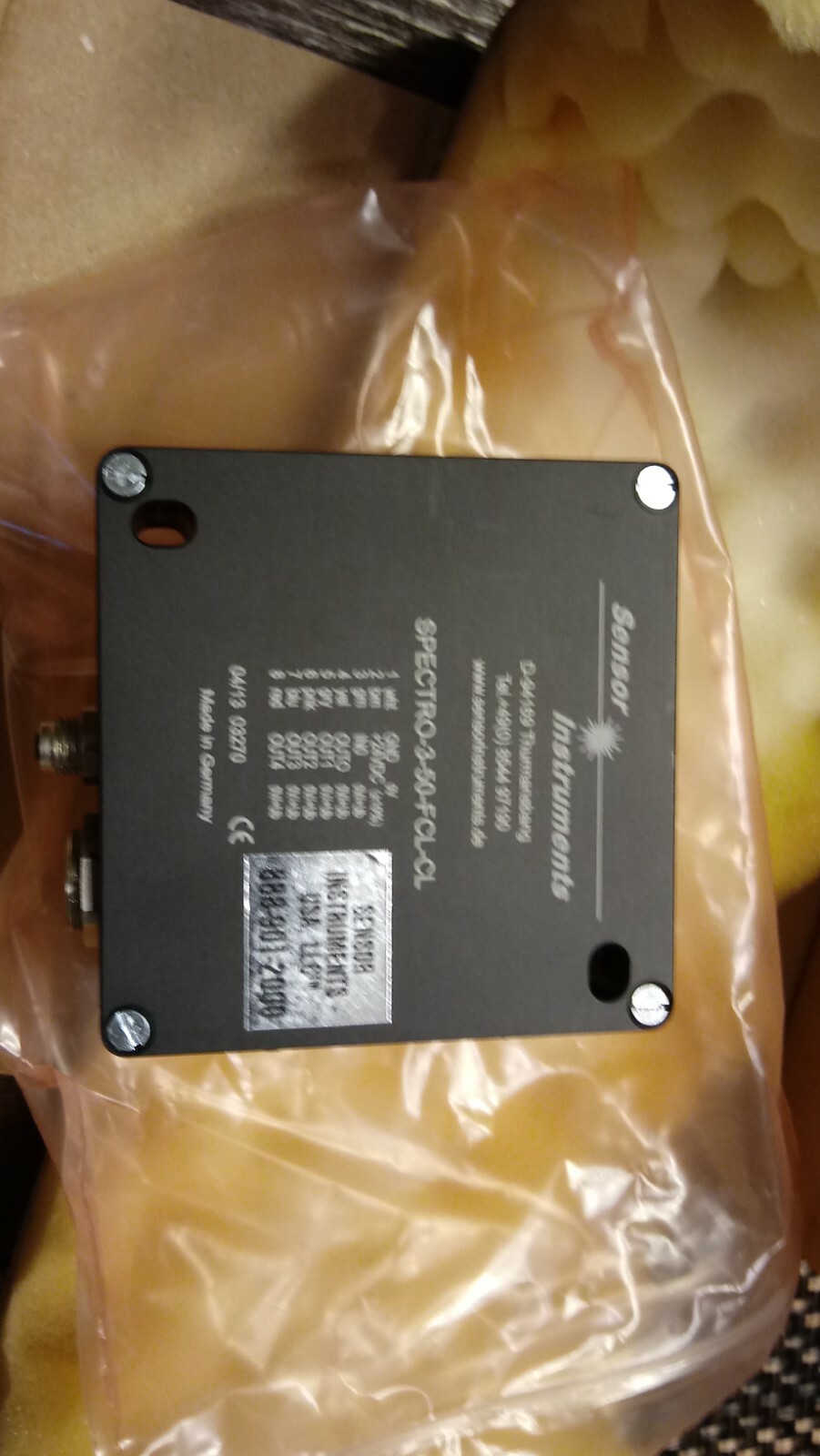 New Sensor Instruments SPECTRO-3-50-FCL-CL