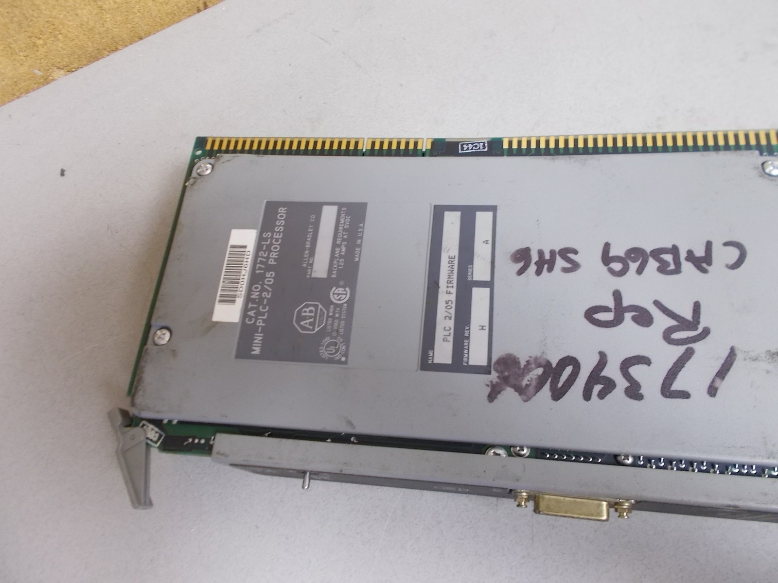 Allen Bradley 1772-LS Mini-PLC-2/05 Processor Module Ser A Firmware Rev. H