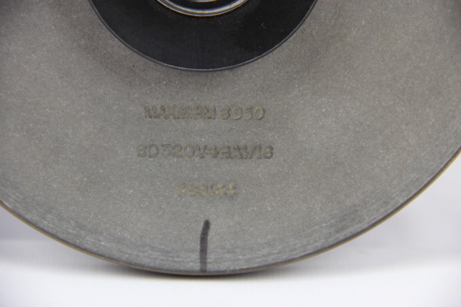 Bay State 6D320V4BA1/16 Resinoid Diamond Grinding Wheel 6″ OD 1/16″ ID 6050RPM