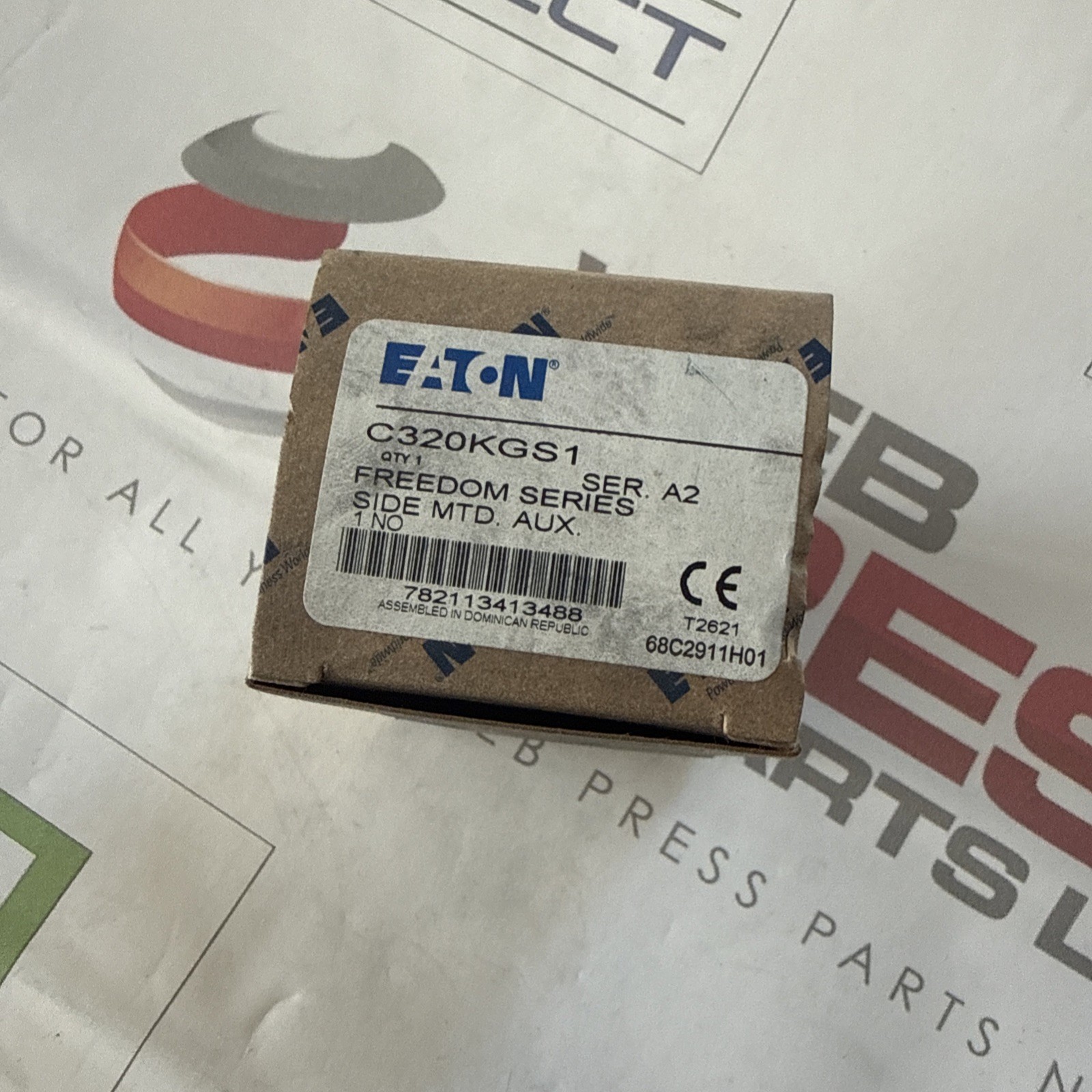 EATON CUTLER-HAMMER AUXILIARY CONTACT C320KGS1 NEW