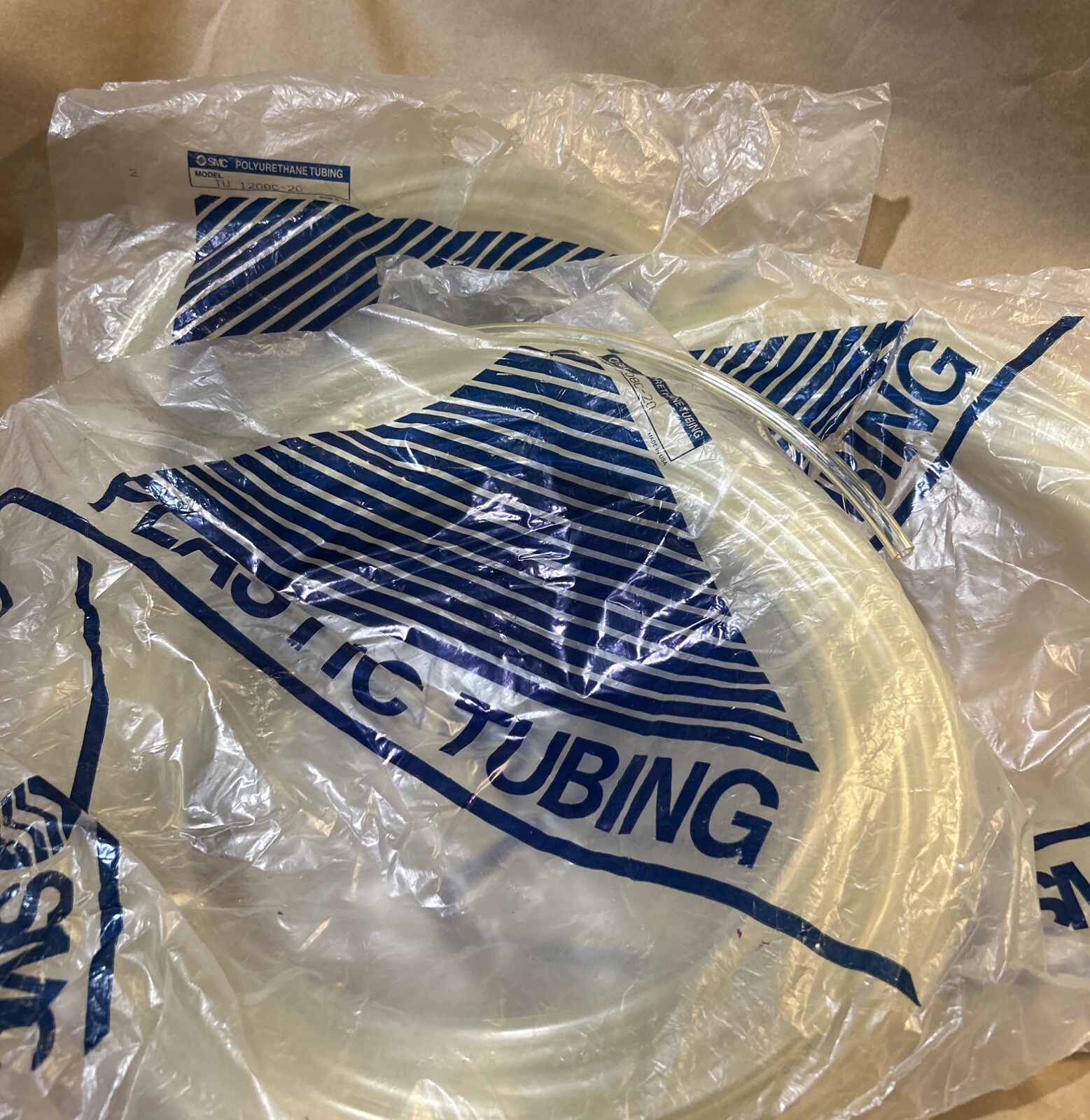 Smc Plastic Tubing Polyurethane Tubing TU 1208C-20 12×8 GHB