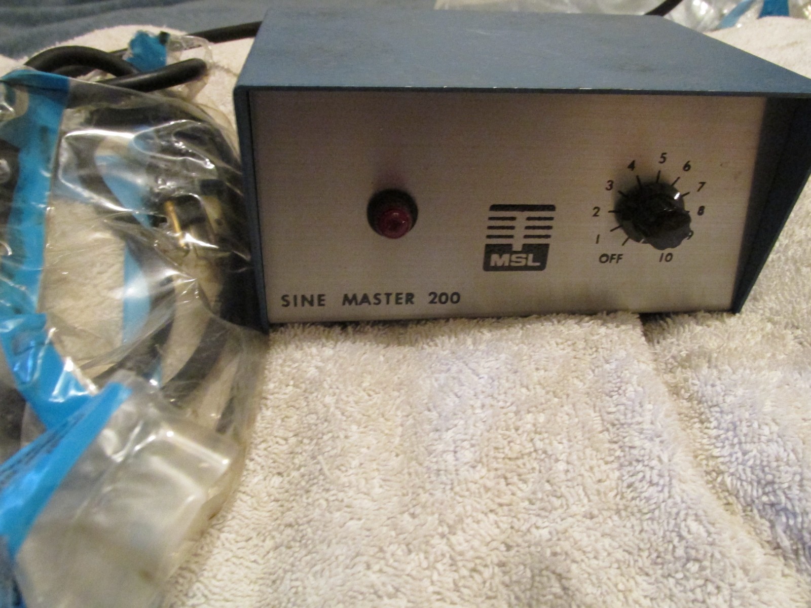 Vintage MSL / Howard Industries Sine Master 200 Variable Speed Control Unit box