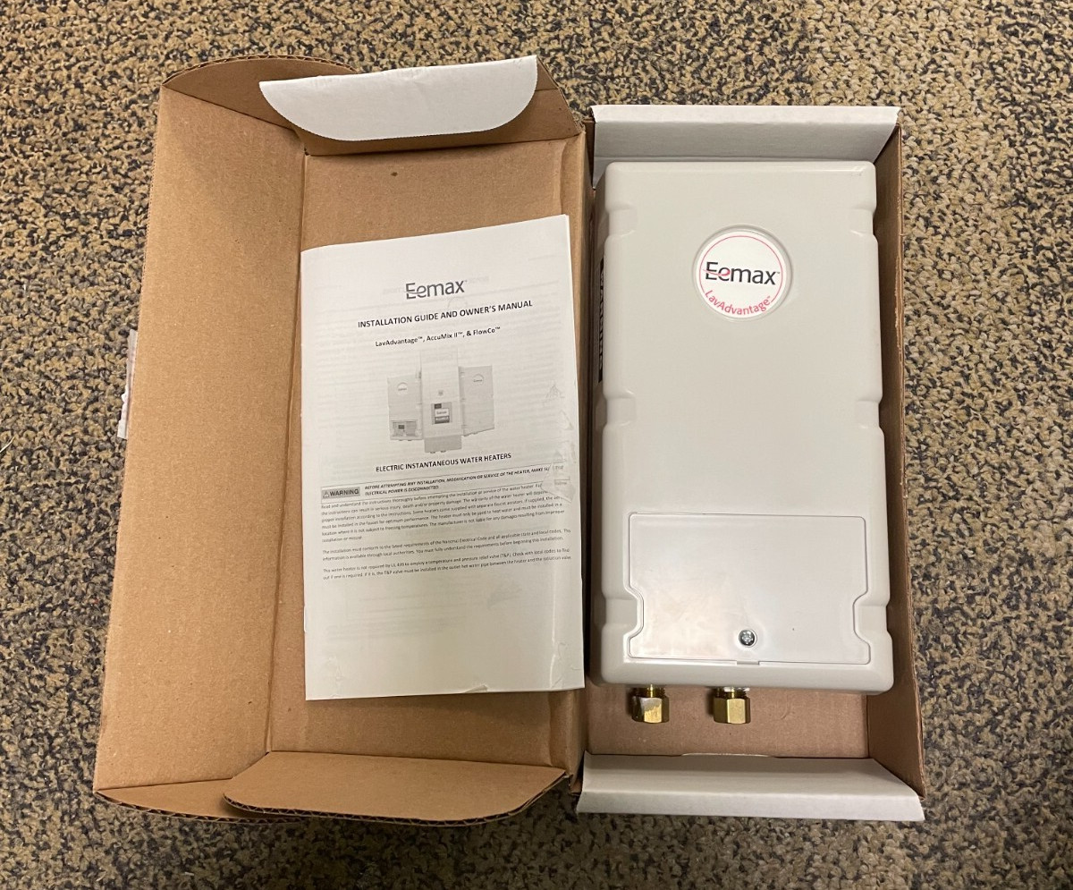 Eemax Spex60t Ml Both Electric Tankless Water Heater, Undersink, 277Vac, Single