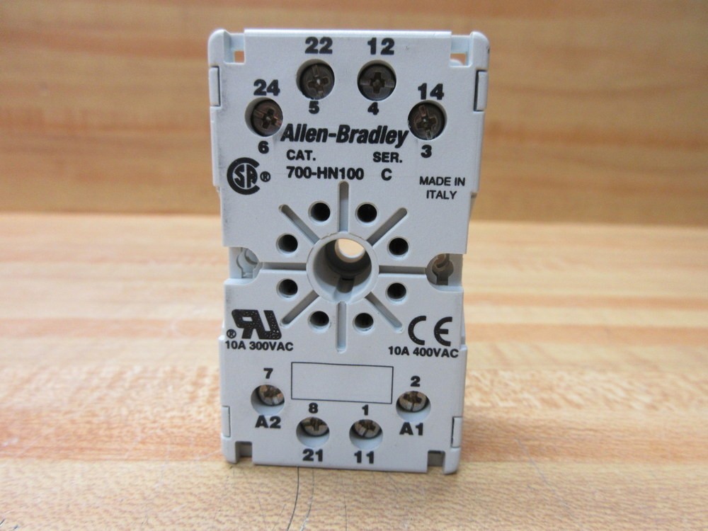 Allen Bradley 700-HN100 Relay Socket 700HN100 Series C