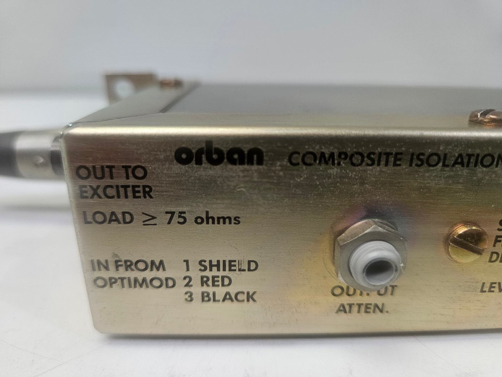 ORBAN ACC-025 Compisote Isolation Transformer Broadcast