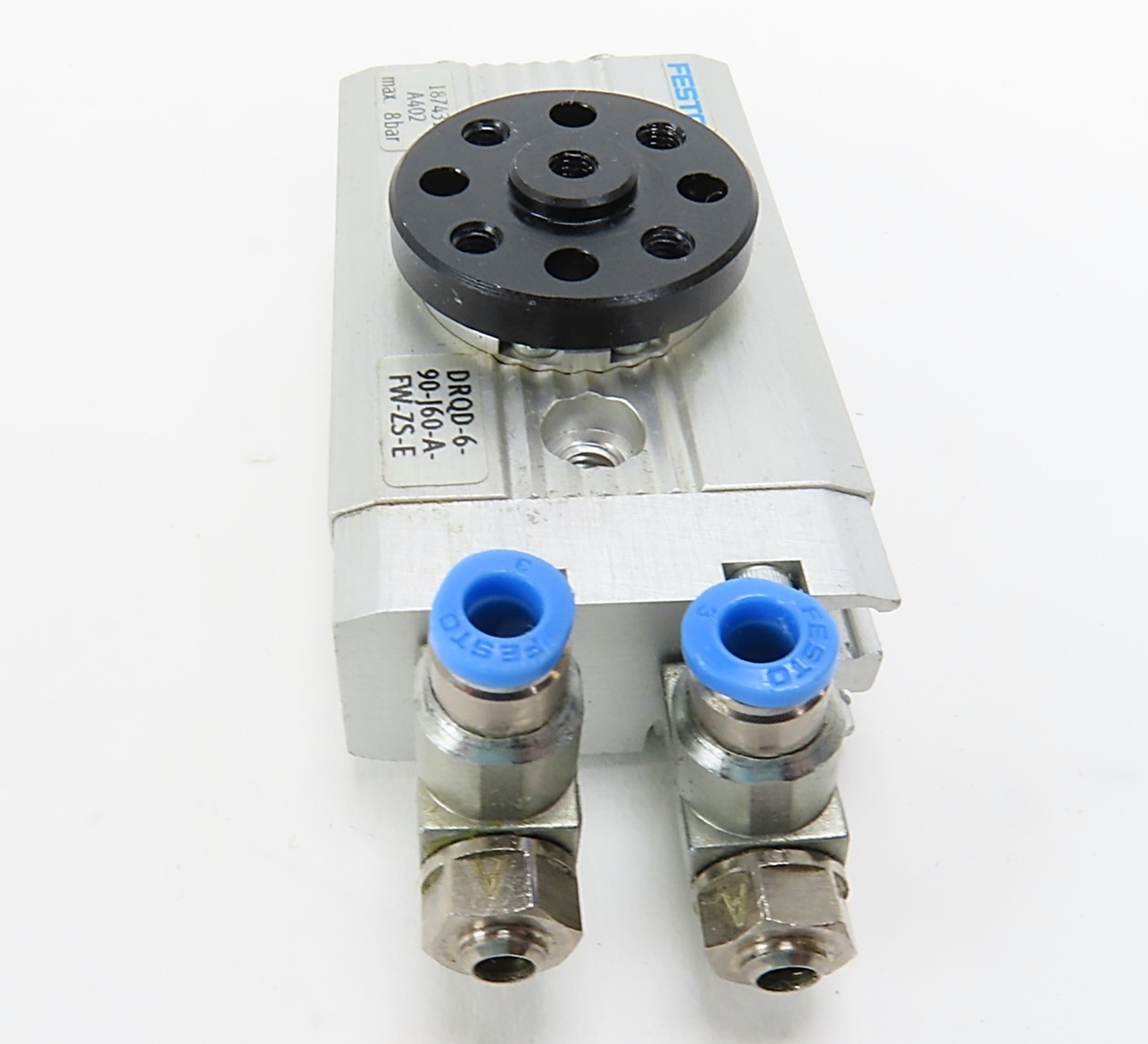 Festo DRQD-6-90-J60-A-FW-ZS-E 90° Semi-Rotary Drive 6mm Twin Piston 187431