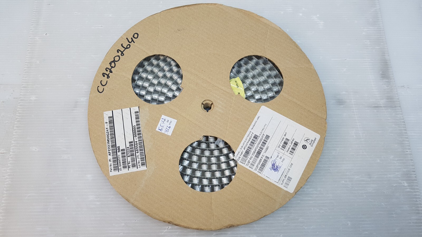 416PCS CORNELL AFC227M50G24T-F Aluminium Electrolytic Capacitors – SMD 220uF 50V