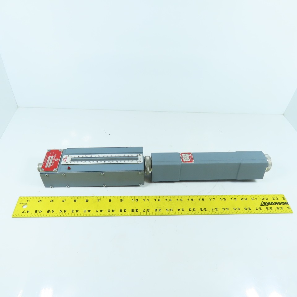 Waukee M-4 Flo-Meter Gas Flow Meter PR 12WCG W/ Waukee-Tronic Controller 1″ NPT