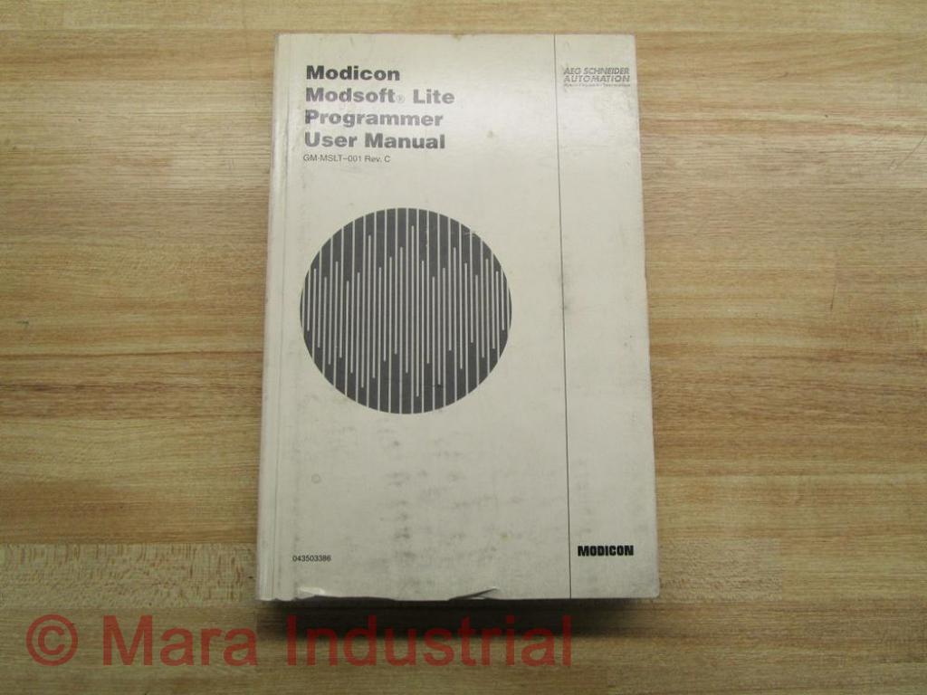 Modicon 043503386 User Manual