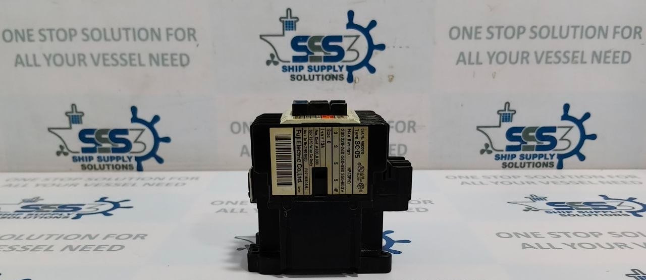 Fuji Electric SC-05 (13) Contactor Coil Voltage 100V 50Hz 100-110V 60Hz