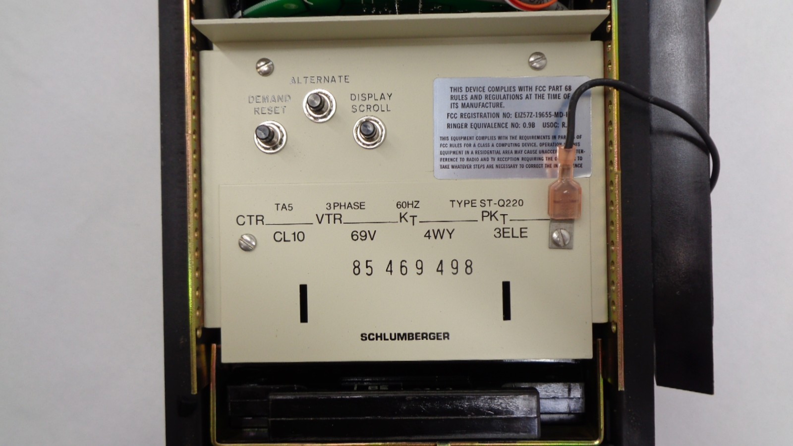 NEW SCHLUMBERGER ST-Q220 RELAY DIGITAL