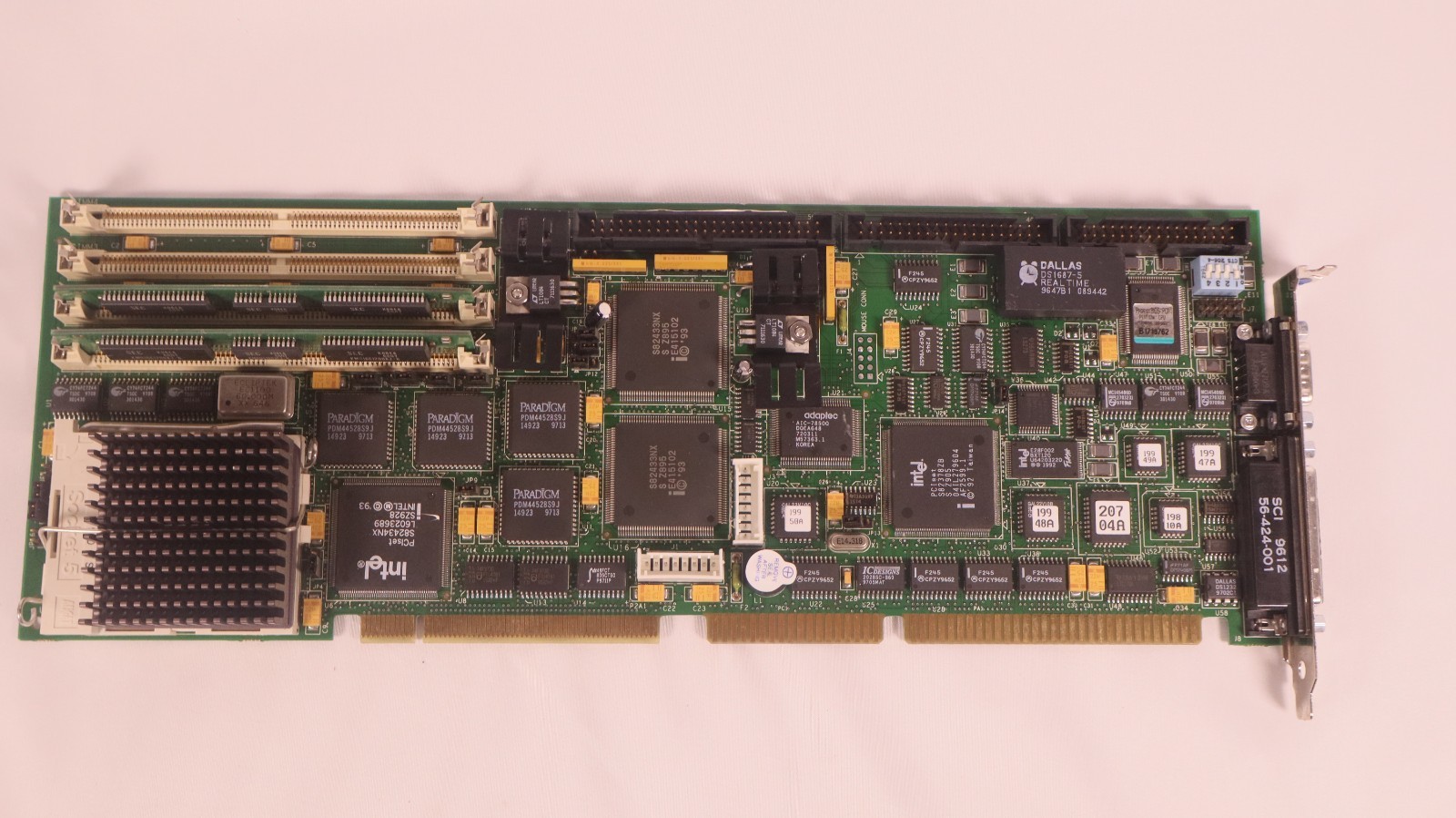 Texas Microsystems Greyhound II P54C CPU Board 902F-21487B