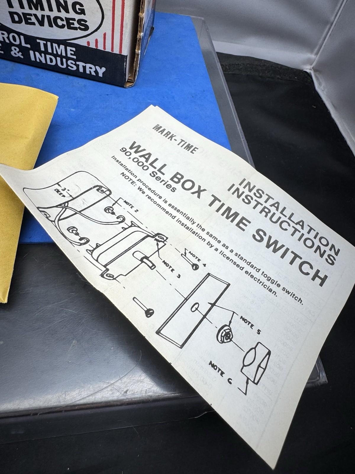 Mark-Time,90008,60 Minute Without Hold Wall Box Time Switch