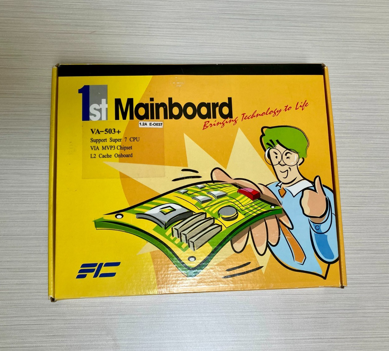 New Old Stock! FIC 1st Mainboard Socket 7 Motherboard VA-503+ MVP3 Chipset NOS
