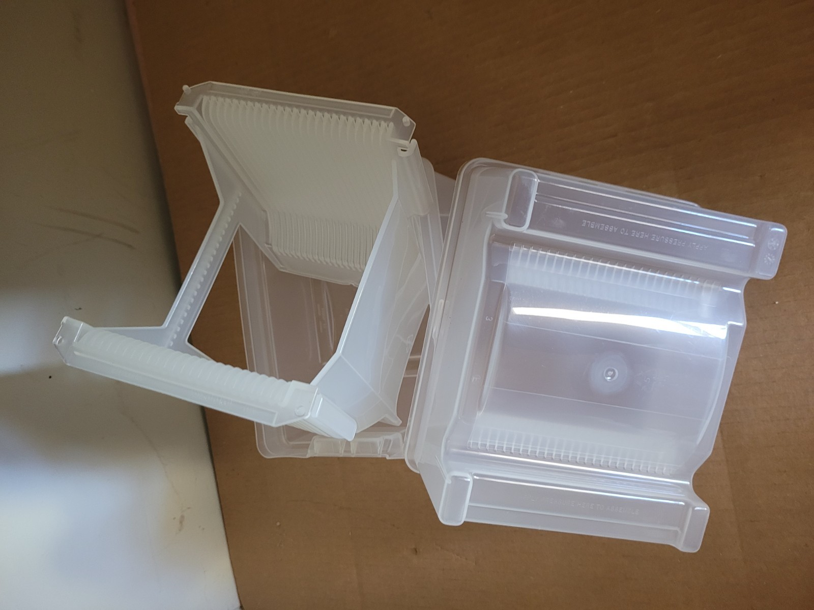 (2x) PH9150 X9150 Entegris 150mm (6″) Ultrapak 25 Wafer Shipping Box Container
