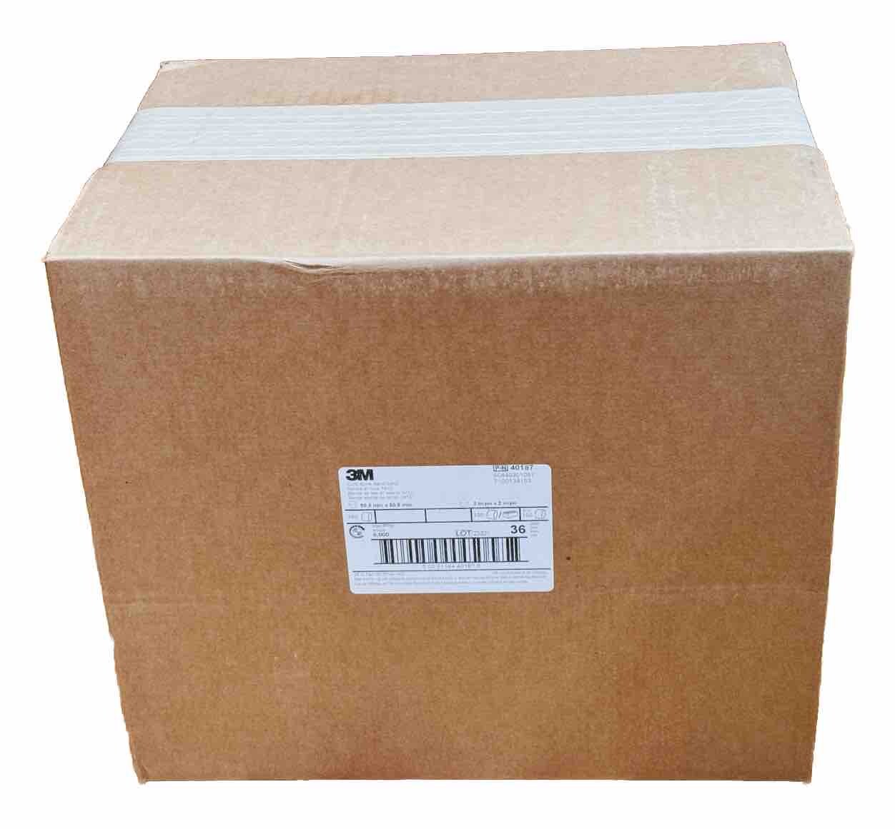 3M Cloth Spiral Band 341D, 36 X-weight, 2”-in x 2”-in, Case of 100 Bands