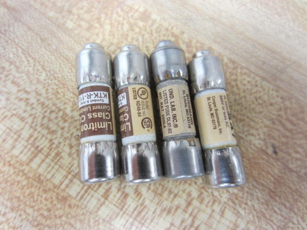 Limitron KTK-R-1-1/2 Bussmann Fuse KTKR112 Cooper (Pack of 4)