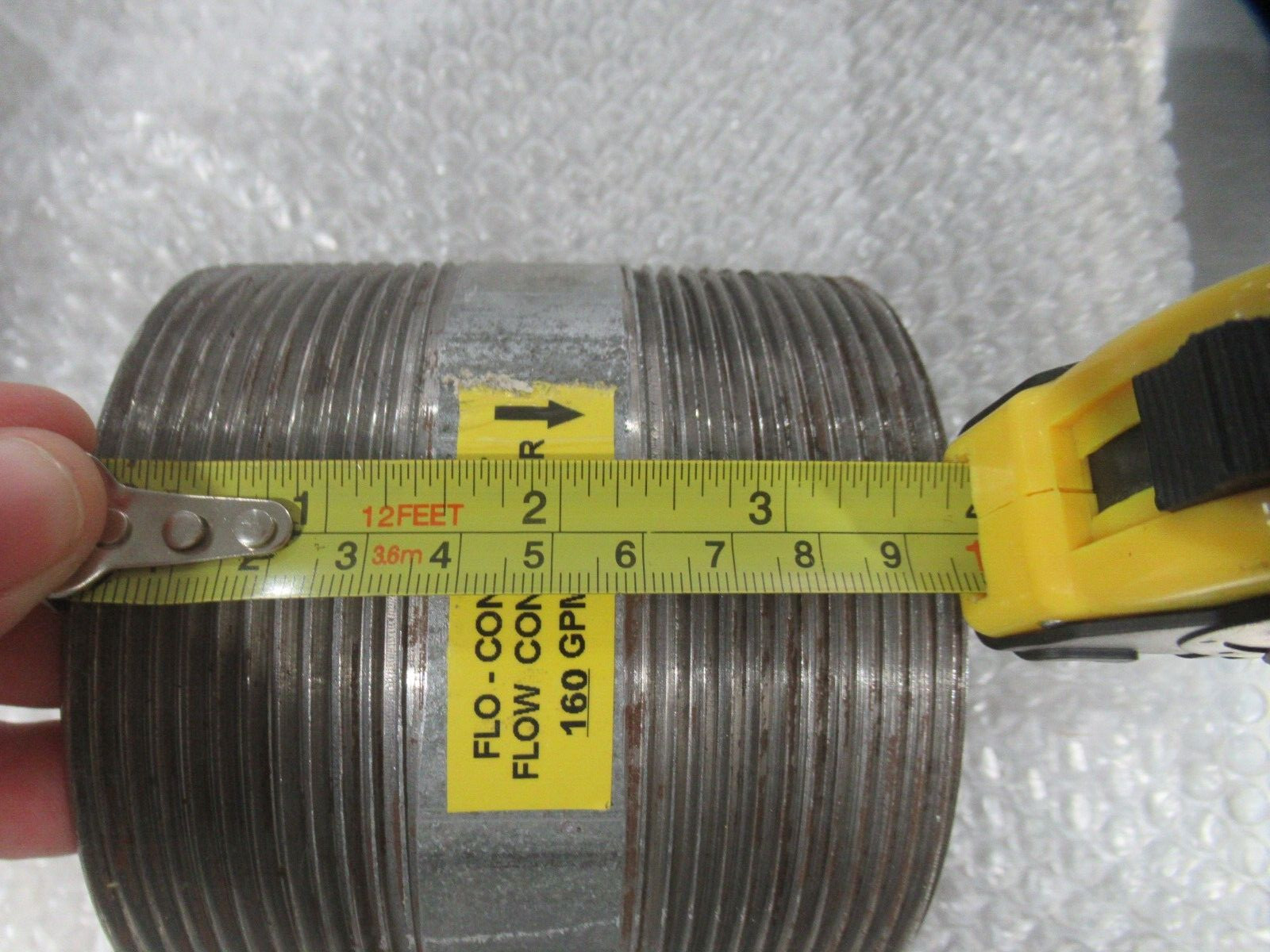 SWT Steel Threaded Flow Control 4 inch MPT, 25 inserts, 160 gpm *Fast Shipping*