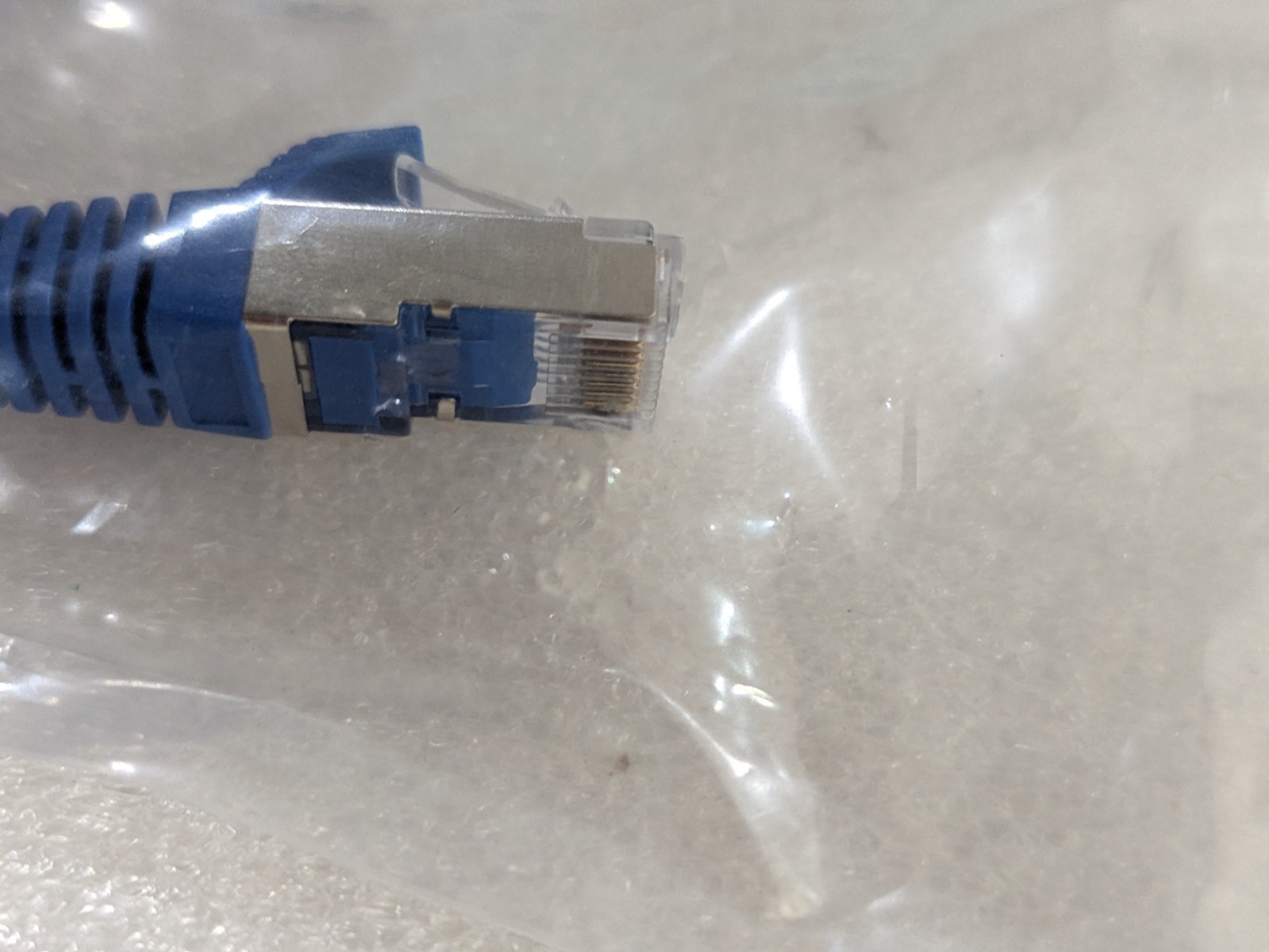 Legrand C2G 27241 Cat5e Shielded Snagless Patch Cable 3ft RJ45 Blue Ethernet OEM