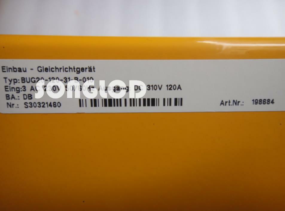1PCS BUG20-120-31-B-010 90days warranty via DHL or FedEx