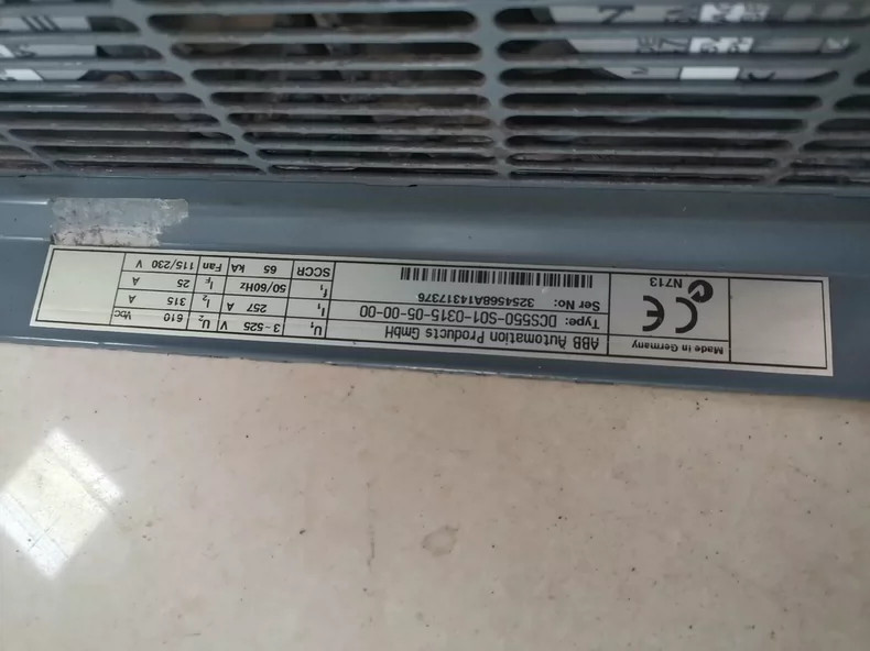 1P DCS550-S01-0315-05-00-00 used