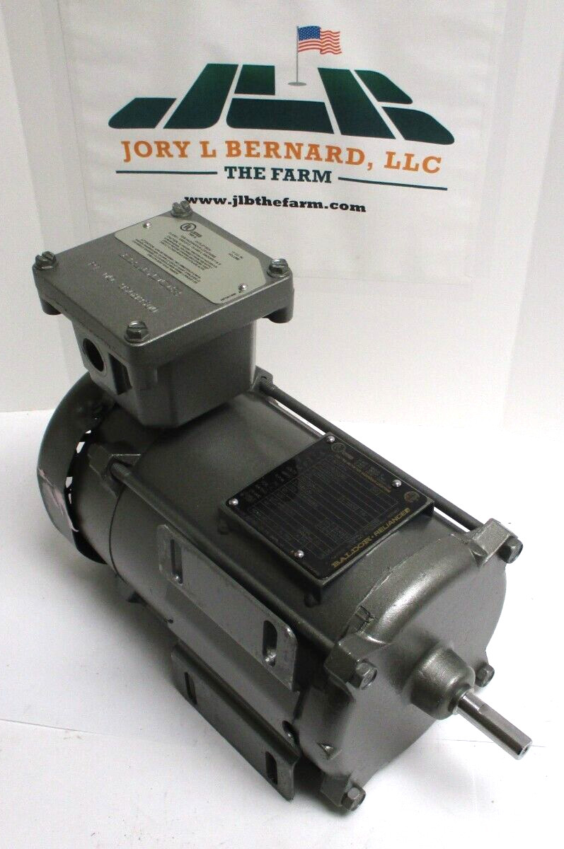 BALDOR-RELIANCE , ELECTRIC MOTOR , XL040242A , 0.25-HP , 1725-RPM , SURPLUS