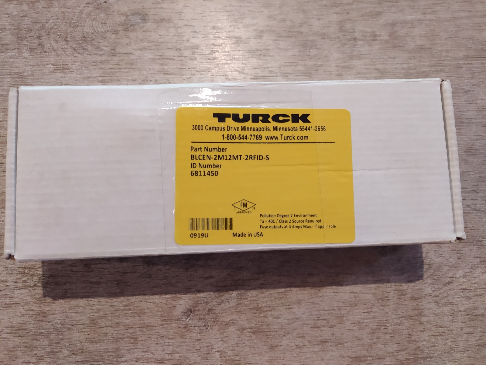 TURCK BLCEN-2M12MT-2RFID-S 6811450 [NEW]