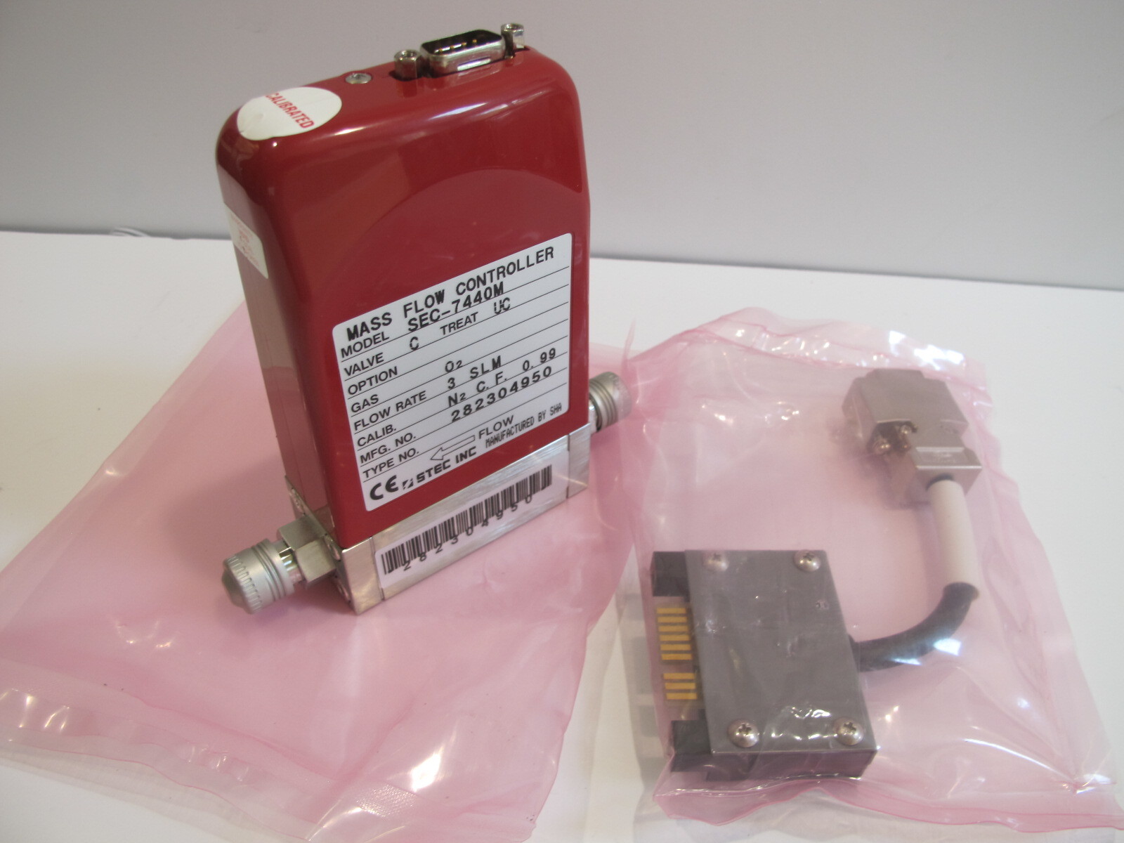 STEC SEC-7440M Mass Flow Controller (O2 / 3slm)