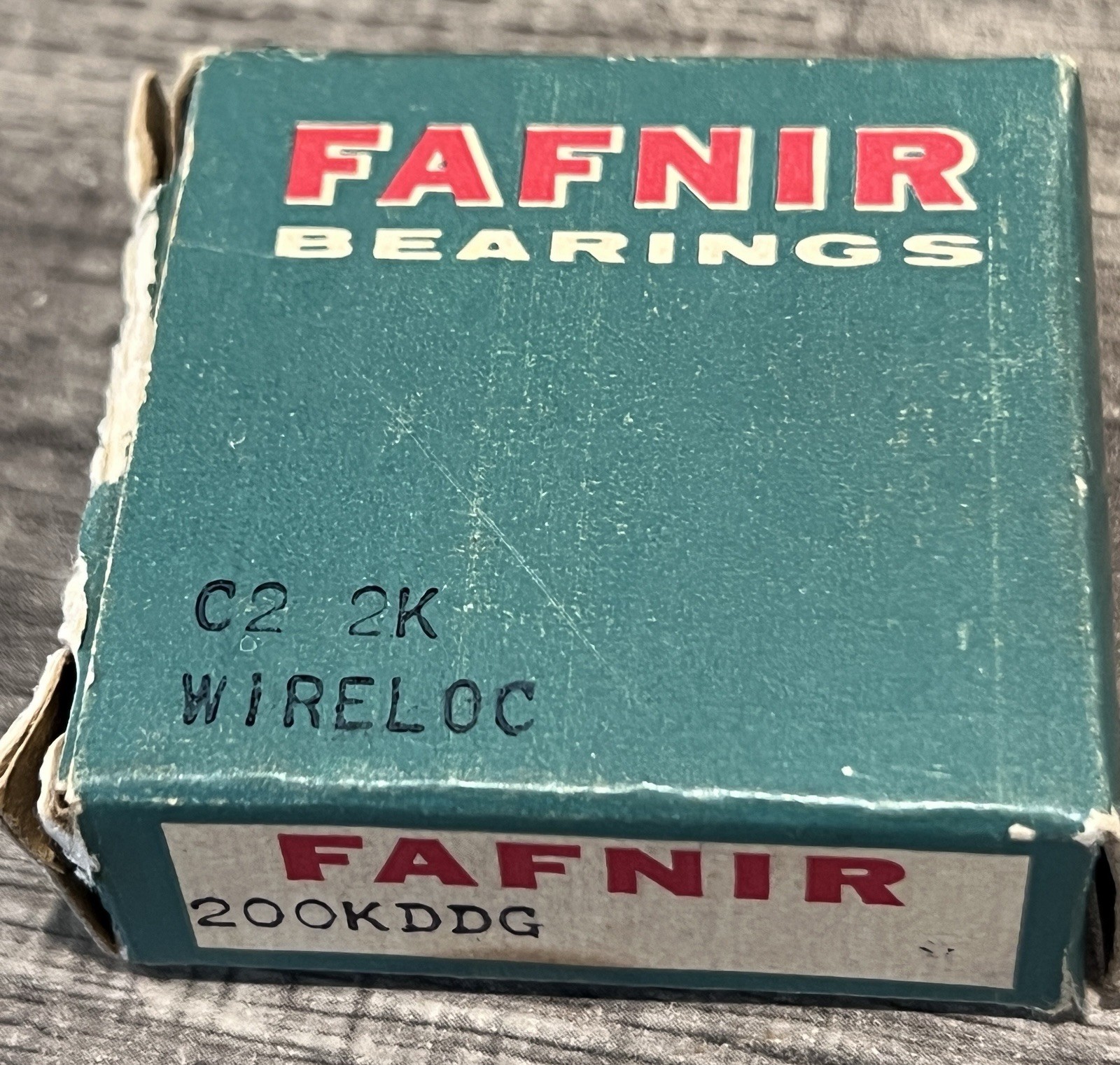 NOS FAFNIR closed bearing 200KDDG wireloc C2 2K NIB SEALED