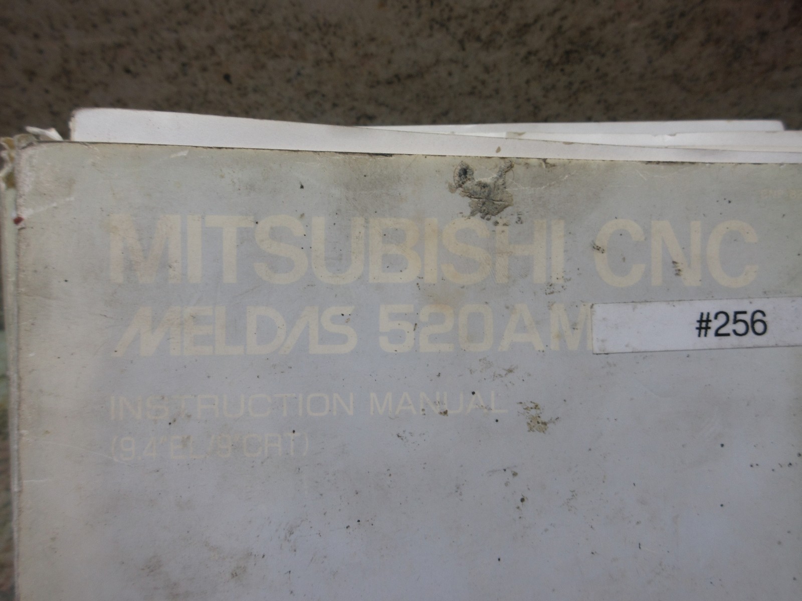 MITSUBISHI CNC MELDAS 520AM #256 INSTRUCTION MANUAL TONGIL SAEILO MACH 3A MILL