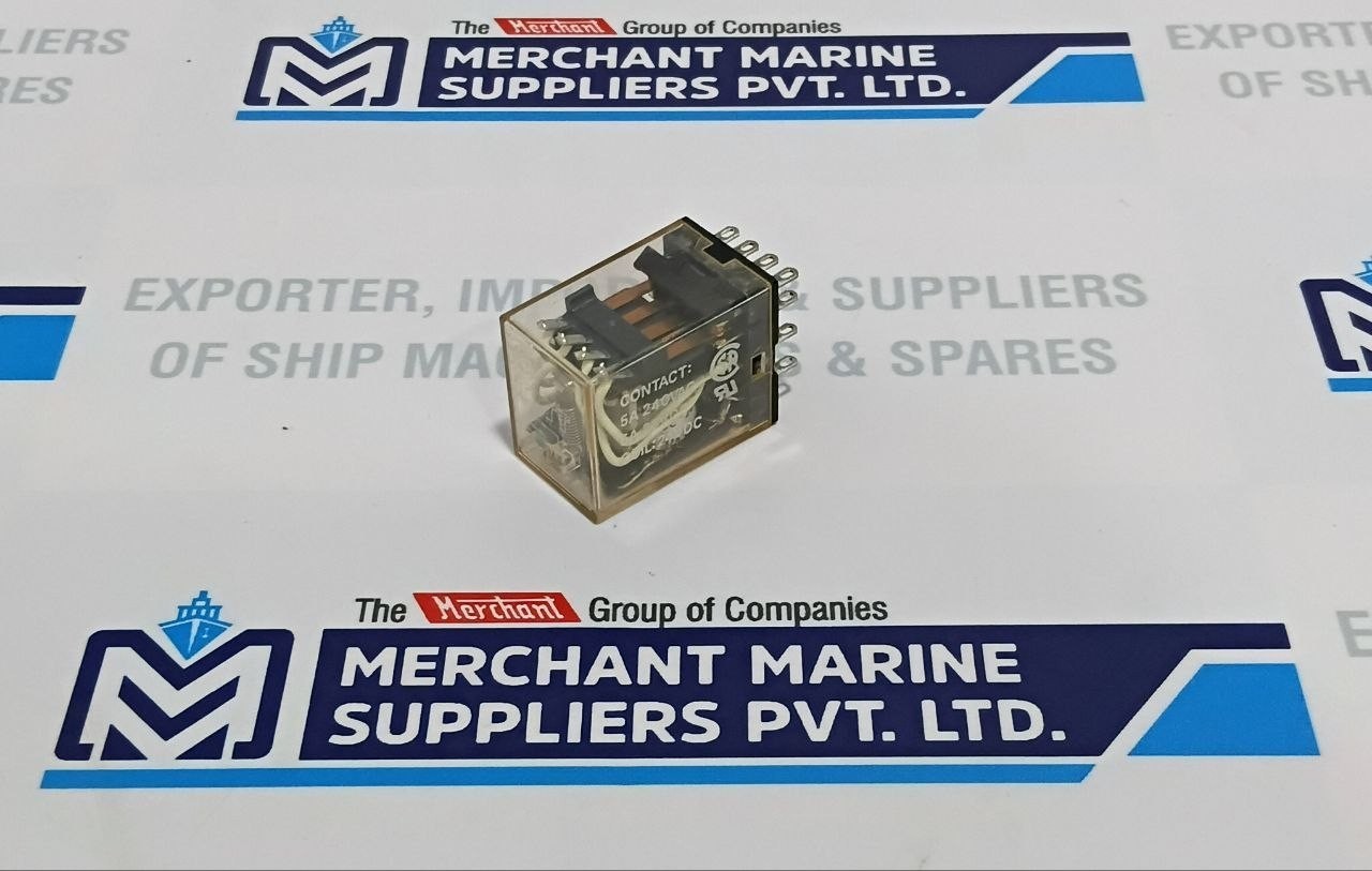 Omron MY4N-D2 24VDC Auxiliary Relay 5A 240VAC 5A 28VDC (Unused New)