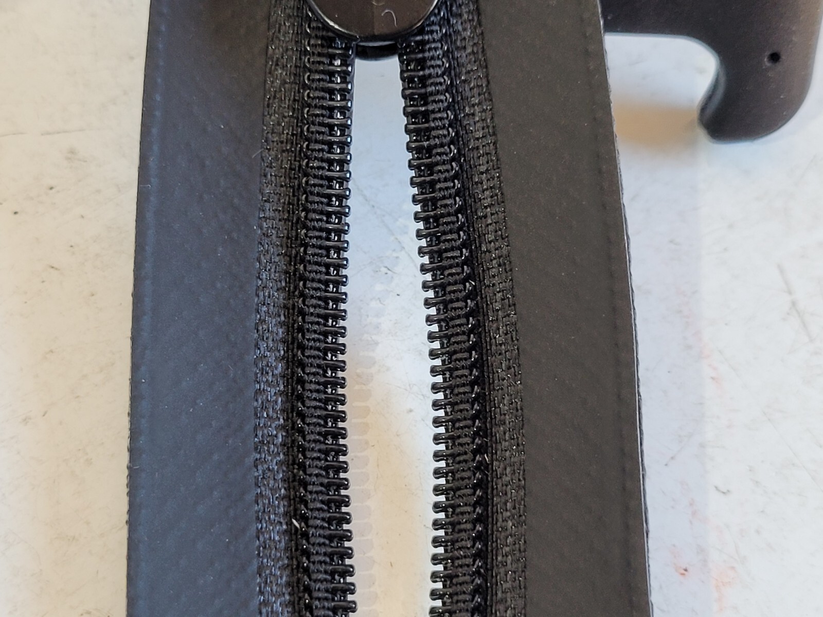 Rubber Air Tight 290cm Zipper Closed End Waterproof
