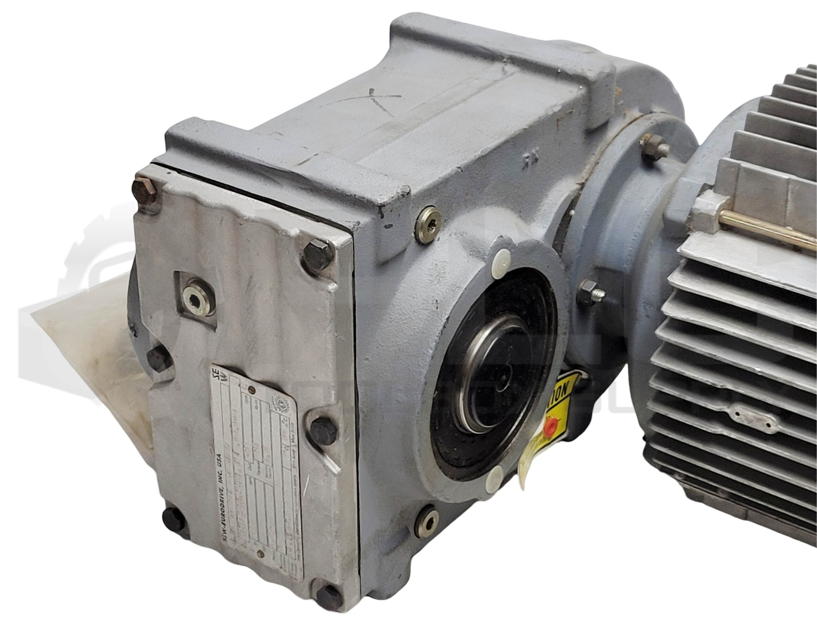 NEW SEW EURODRIVE DFT90S4BMG2HFTF W/ FA47DT90S4BMG2HFTF GEAR REDUCER 96:1