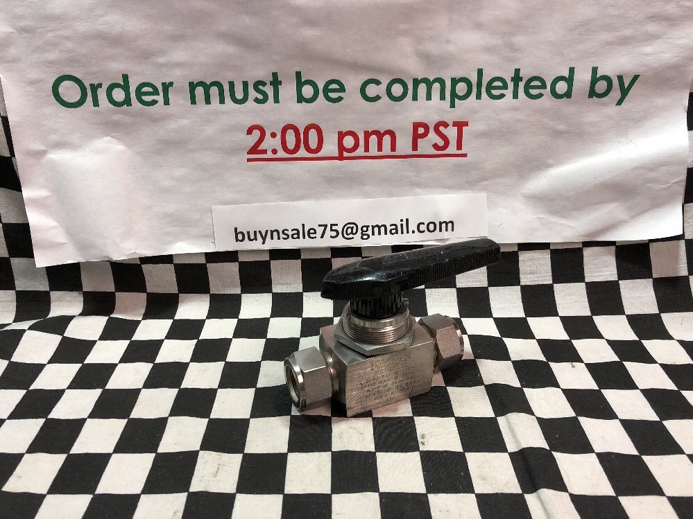 SWAGELOK BALL VALVE 3/4″, SS-45S12, SS45S12, SHIPSAMEDAY # Box 8 “P”