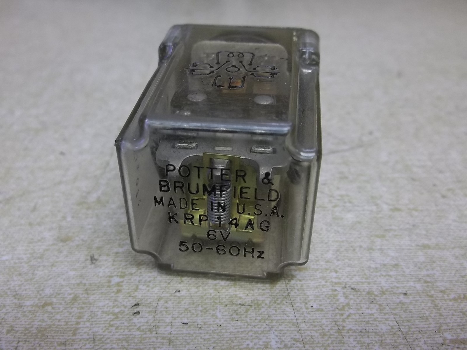 Potter & Brumfield KRP14AG Relay 6V 50-60Hz *FREE SHIPPING*