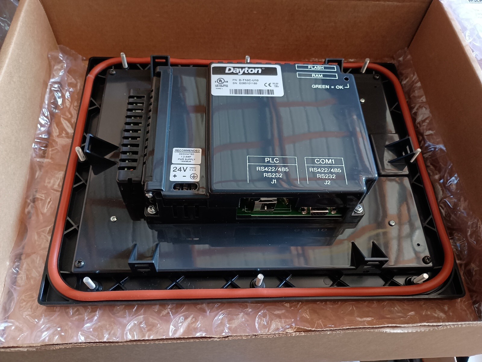 Dayton 10in TFT Color Touch Panel Screen