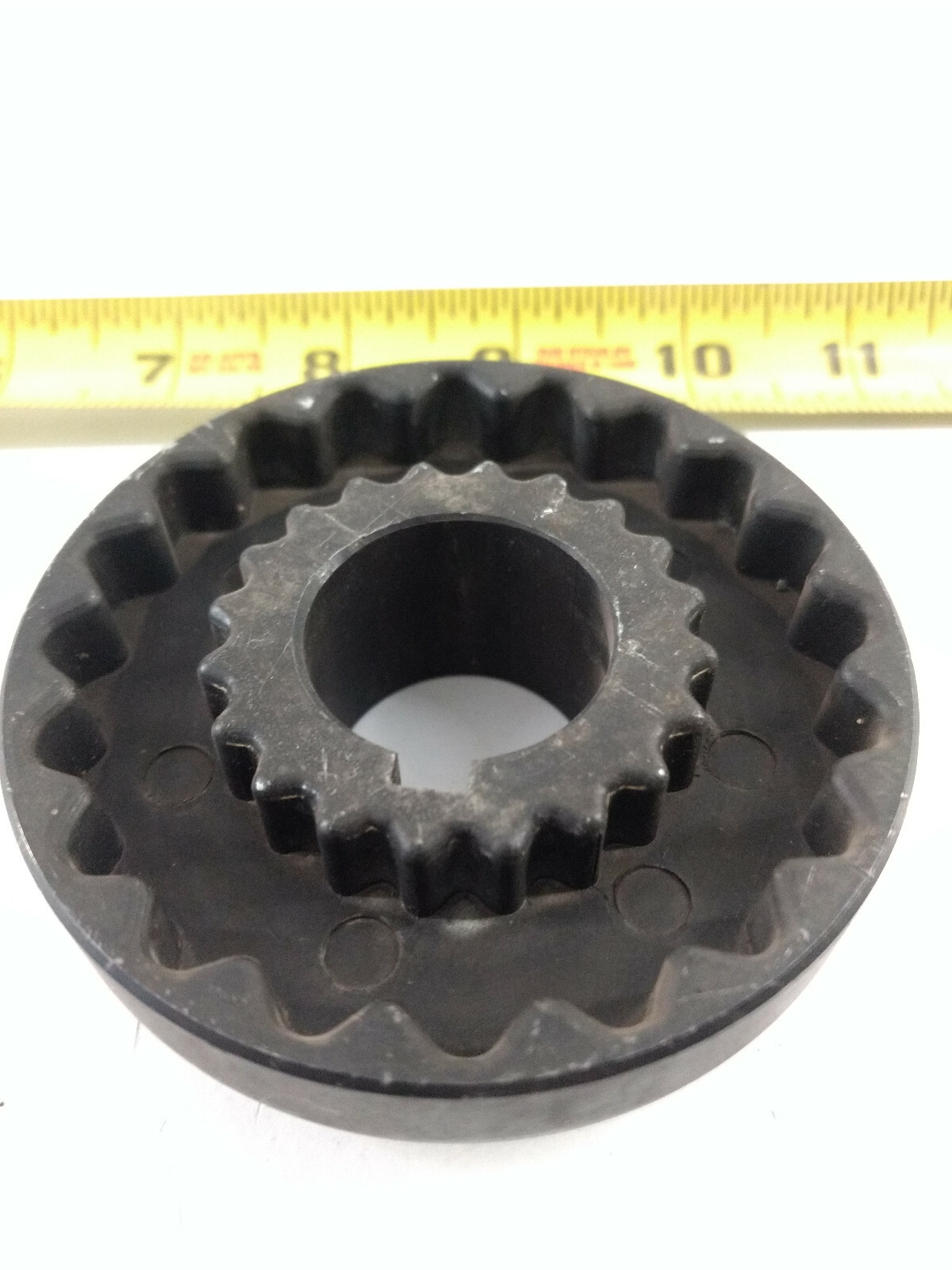 woods no. 5j flange coupling max rpm 7600 1-1/8″ bore