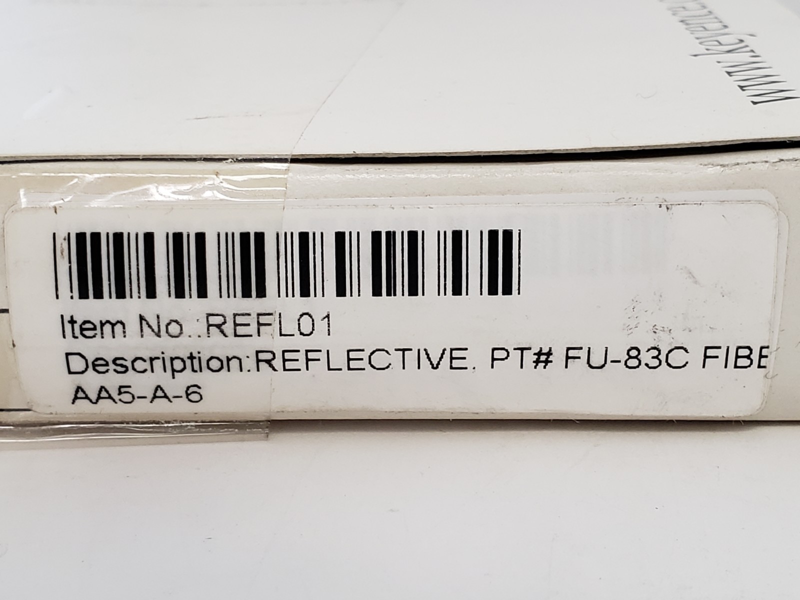 KEYENCE FU-83C REFLECTIVE FIBER OPTIC UNIT 770MM RANGE NIB