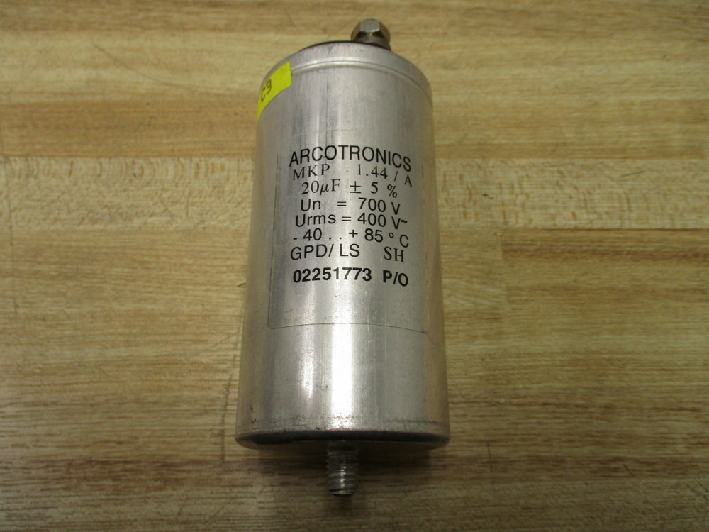 Arcotronics MKP 1.44/A Capacitor 02251773 20µF Un= 700VAC