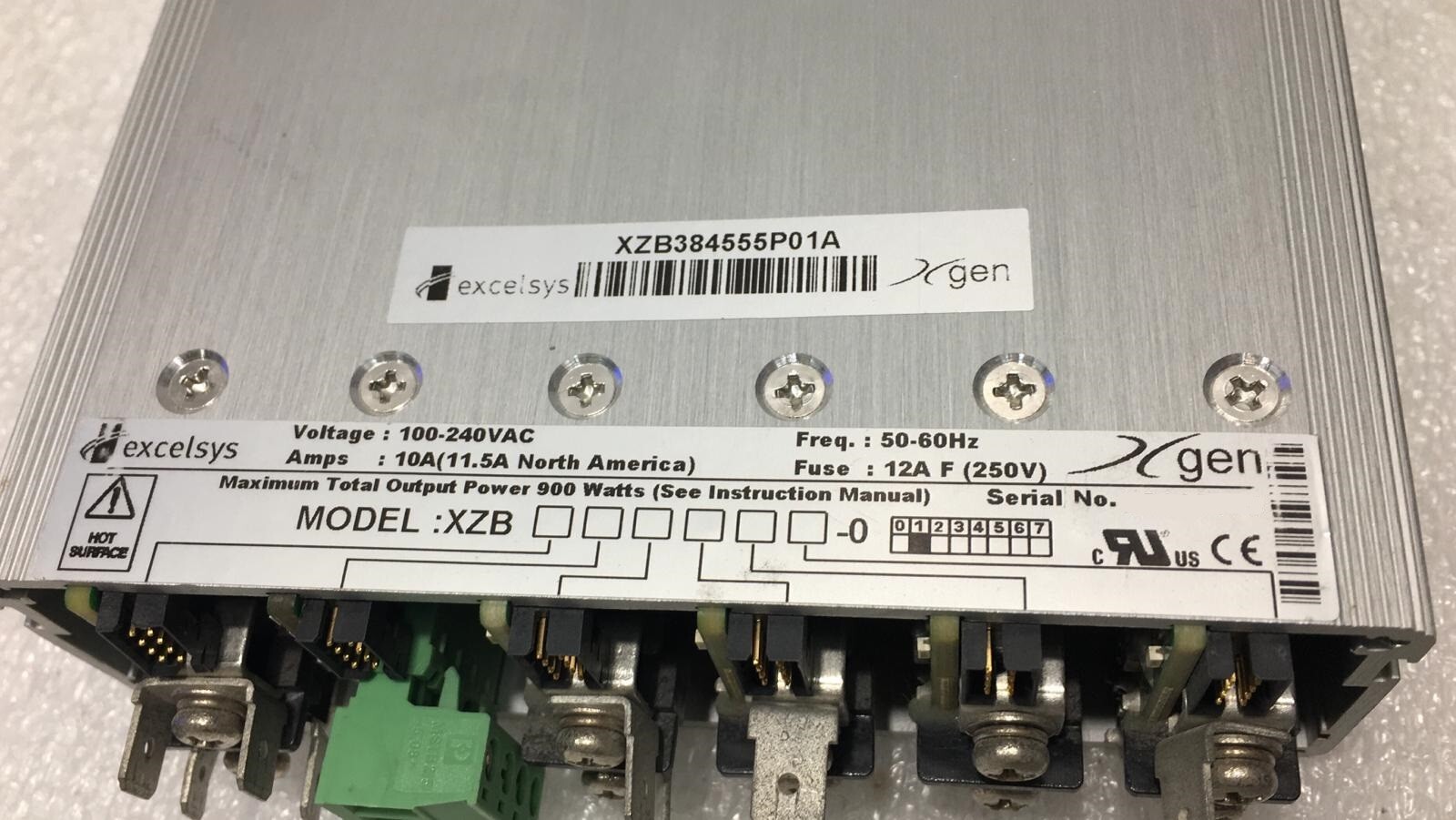 ✅ EXCELSYS GEN XZB384555P01A 900W Power Supply