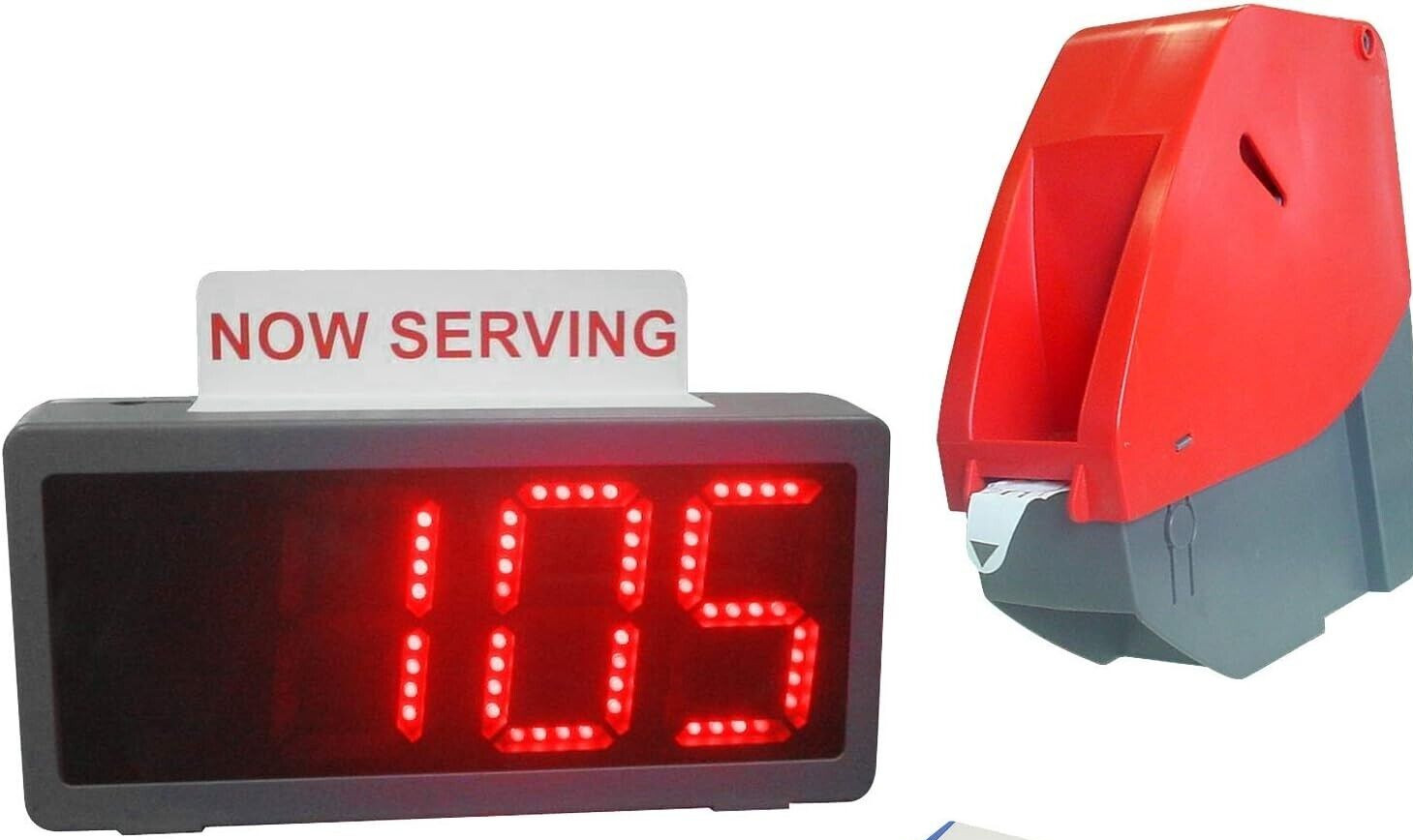Digi-Q Pro Lite Wireless Queuing System LED NOW SERVING Sign
