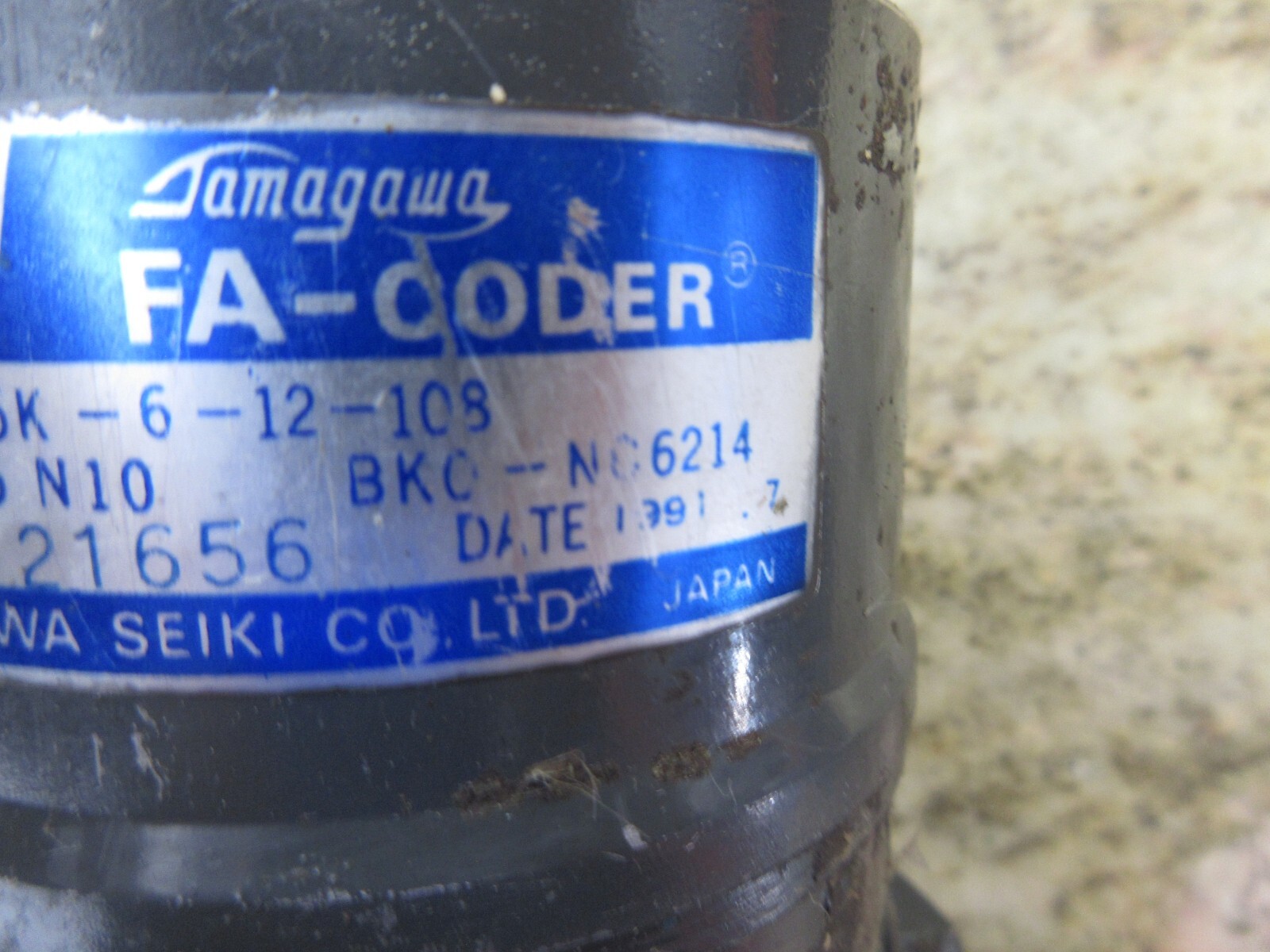 TAMAGAWA FA-CODER OSE5K-6-12-108 TS 5146 N10 BKO-NC6214 WARRANTY EACH 1