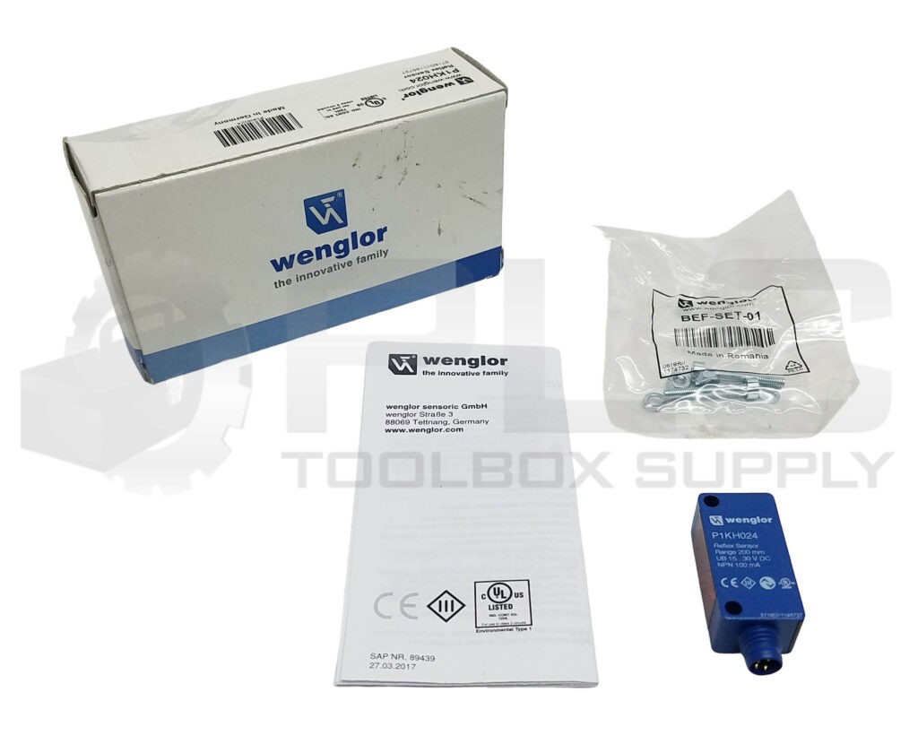 NEW WENGLOR P1KH024 REFLEX SENSOR 15-30VDC
