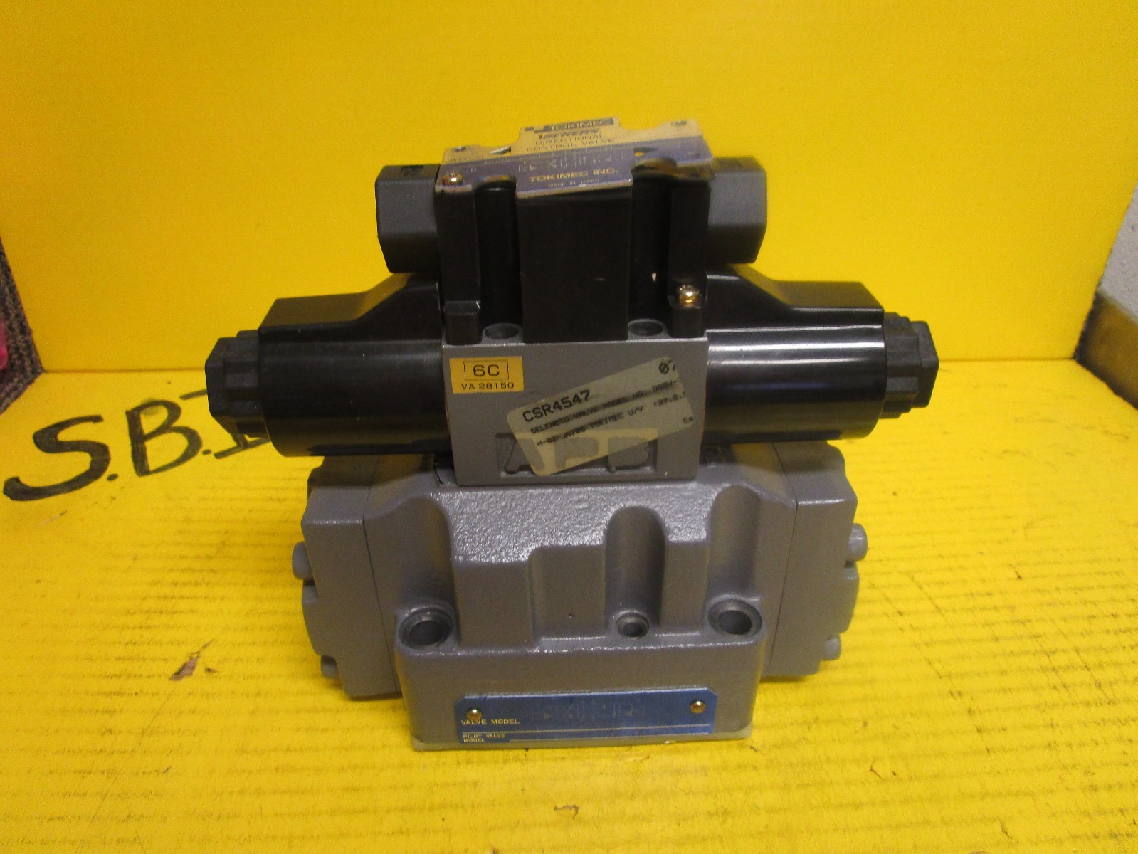 TOKIMEC CONTROL VALVE DG5V-7-2C-E-P7-H-80-JA743 W/ DG5V-7-2C-E-P7-H-82-JA