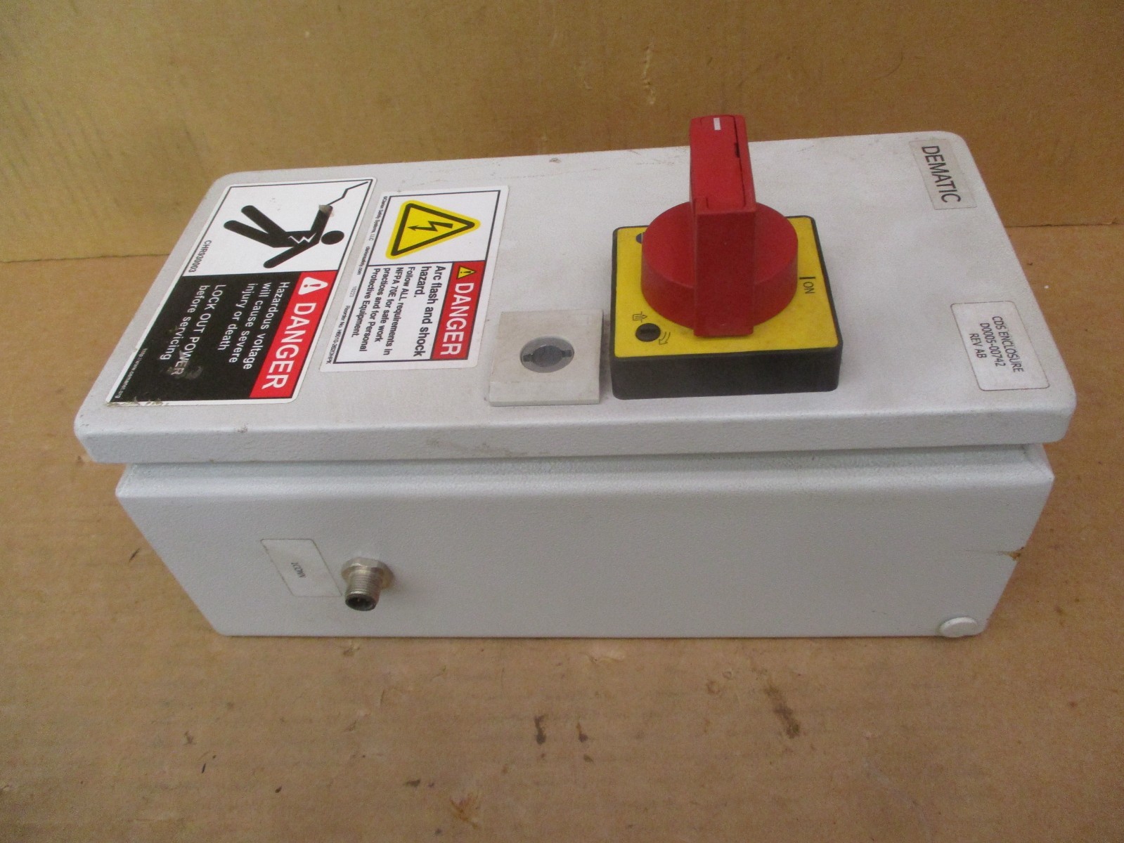 Dematic CDS Enclosure D0005-00742 Rittal EB1548 AB 100-C09E*10 CA3SK20 52607ISU