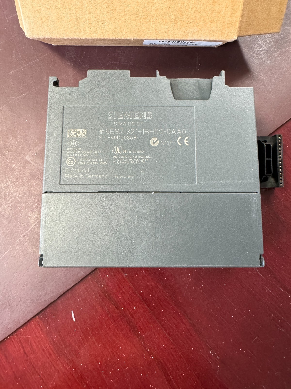 Siemens 6ES7-321-1BH02-0AA0 Digital Input Module