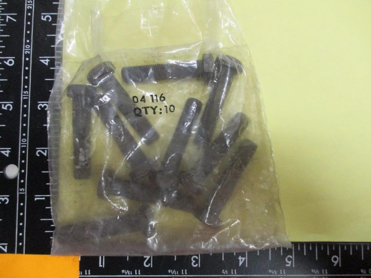 04 116 1-3/4″ x 3/8″ Bolt – NEW (Lot of 10)
