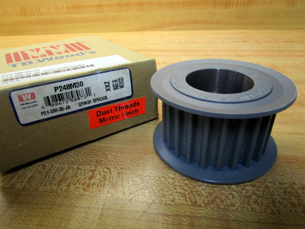 TB Wood’s P24-8M-30-JA Sprocket P248M30JA (Pack of 3)